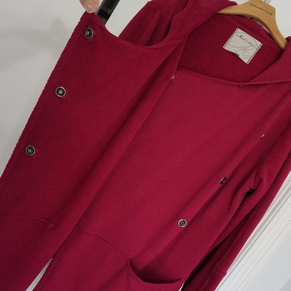 NWOT Mod-o-doc cotton knit jacket - Picture 4 of 8